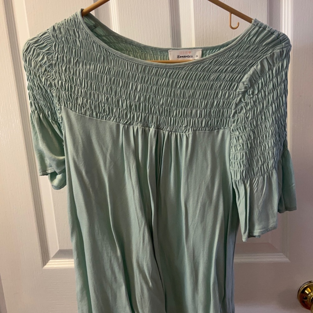 Zanadi Women's Light Green Top